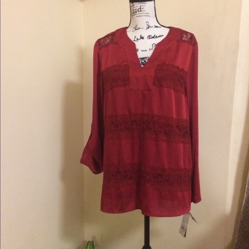 😇Dana Buchman Blouse